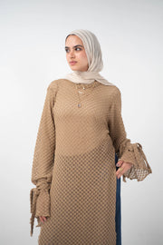 Orchid Crochet Dress