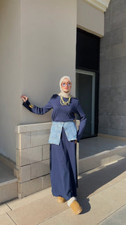 Cotton Rib Basic Dress