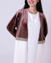 Royal Half Velvet Kaftan