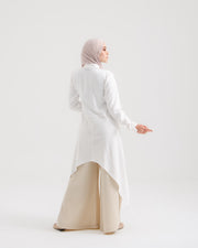 High Low Linen Shirt