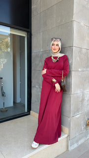 Cotton Rib Basic Dress