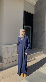 Cotton Rib Basic Dress