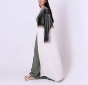 Royal Half Velvet Kaftan