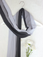 Grey Gradient Scarf