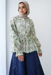 Flower Linen Shirt