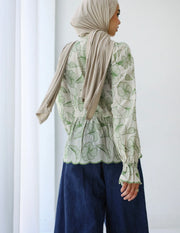 Flower Linen Shirt