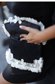 Mini Linen Clutch