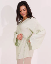 Soft Wrap Blouse