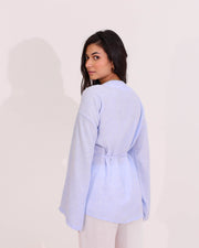 Soft Wrap Blouse