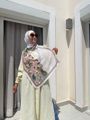 Peacock Island Scarf