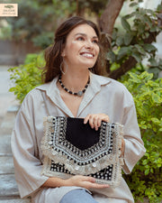 Elegance Linen Clutch