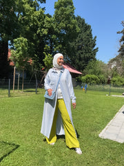 Straight Leg Linen Pants