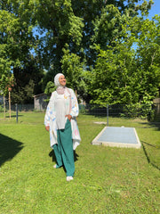 Straight Leg Linen Pants