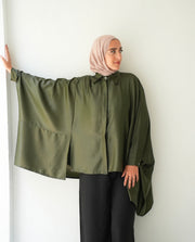 Metallic Butterfly Top