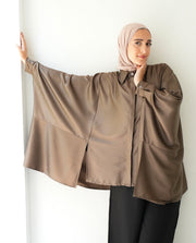 Metallic Butterfly Top