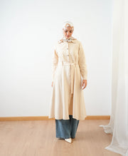 Suede Shirt Dress