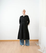 Suede Shirt Dress