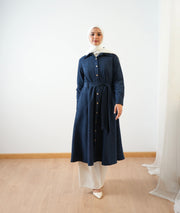 Suede Shirt Dress