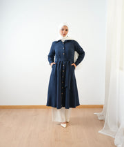 Suede Shirt Dress