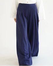 Suede Wide Pants