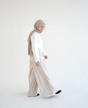 Suede Wide Pants