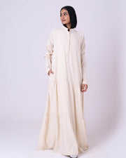 Linen Button Up Dress