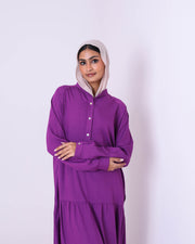 Linen Button Up Dress