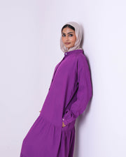 Linen Button Up Dress