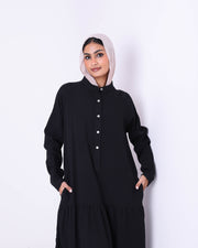 Linen Button Up Dress