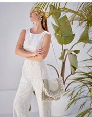 Elegance Linen Clutch