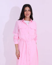 Linen Shirt Dress
