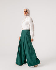 Linen Skirt Like Pants