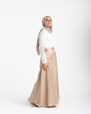 Maxi Silk Skirt