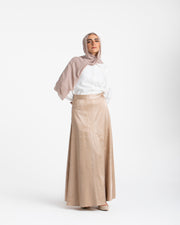 Maxi Silk Skirt
