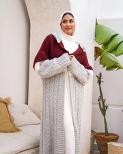 Hooded Wool Cardigan