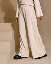 Wool Wide Leg Pants