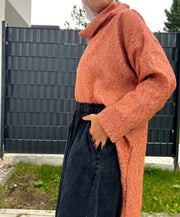 Plain Wide Leg Denim Pants