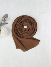 Caramel Chiffon Scarf