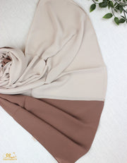 Cocoa X Soft Beige Scarf