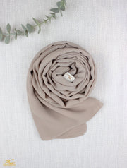 Latte Chiffon Scarf
