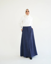 Corduroy Maxi Skirt
