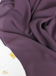 Purple Chiffon Scarf