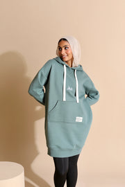 Long Fleece Hoodie