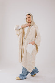 Linen Batwing Kimono