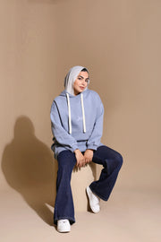 Long Fleece Hoodie
