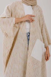 Linen Batwing Kimono