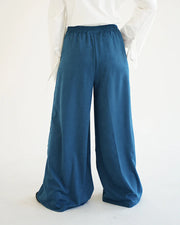 Suede Wide Pants